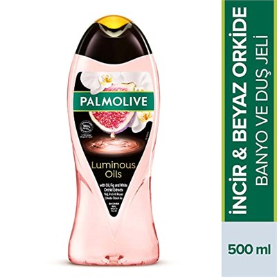 Palmolive Luminous Oils İncir & Beyaz Orkide Özleri Banyo ve Duş Jeli (500 ml)