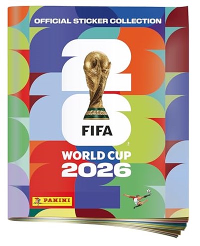 Panini Çıkartma albümü FIFA Dünya Kupası 2026, çok renkli