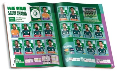 Panini Çıkartma albümü FIFA Dünya Kupası 2026, çok renkli