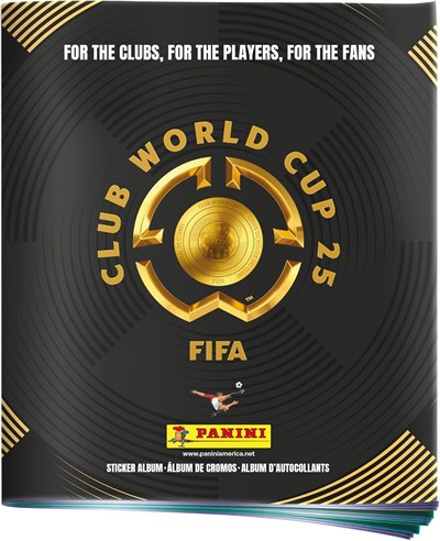 Panini FIFA Kulüpler Dünya Kupası 2025 Çıkartma Albümü - Resmi Futbol Çıkartma Kitabı - Oyuncu Etiketli Koleksiyon Panini Albümü - Sınırlı Üretim