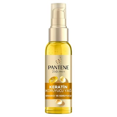 PANTENE Yoğun Bakım Ürünü Keratin Yağı 100 ml - Seçenekler: Standart 3lü paket, Standart