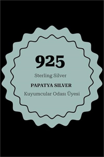 Papatya Silver Yaşam Çiçeği Gümüş Kolye