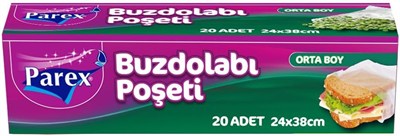 Parex Buzdolabı Poşeti Orta Boy