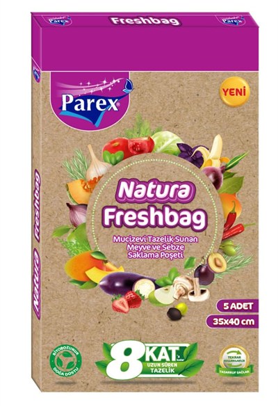 Parex Natura Freshbag Tazeliği Koruyan Poşet