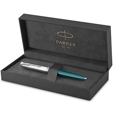 Parker 51 Turkuaz Mavisi CT, Tükenmez Kalem - Seçenekler: 0.5mm, 1 stück (1er Pack), Parker 51, İnce Uç/Parker 51