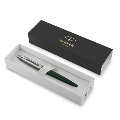 PARKER Jotter XL Tükenmez Kalem | Greenwich Mat Yeşil | Orta Uç | Mavi Mürekkep | Hediye Kutusu