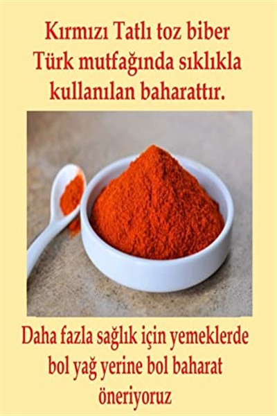 parmak Tatlı Toz Kırmızı Biber 250 gr