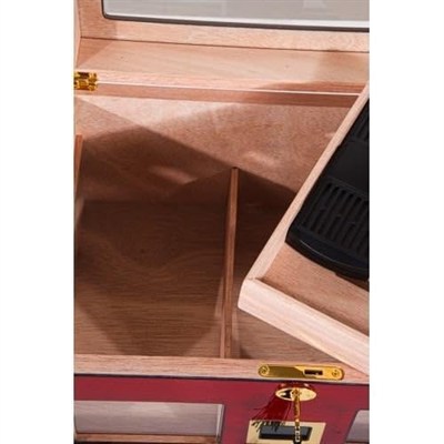 Parmida Humidor/Puro Saklama Kutusu Kırmızı 0143