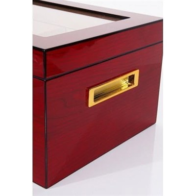 Parmida Humidor/Puro Saklama Kutusu Kırmızı 0143