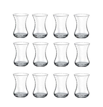 Paşabahçe 42781 Optikli İnce Belli Çay Bardak 12 Li