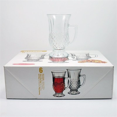 Paşabahçe 55671G00 Istanbul Kulplu Fincan Kupa 6Lı 155 Cc