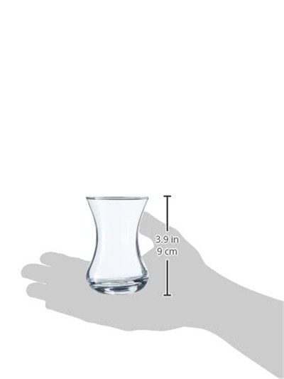 Paşabahçe 6LI BÜYÜK İNCE BELLİ ÇAY BARDAĞI