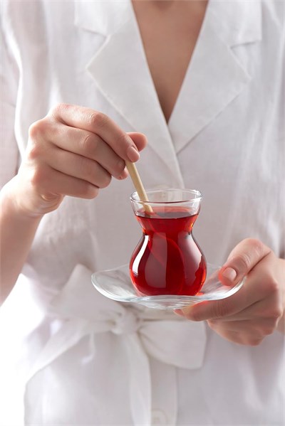 Paşabahçe DANTEL ÇAY BARDAĞI 0 6LI HEDİYELİK KUTU