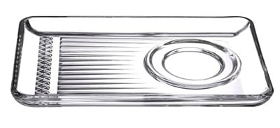 Paşabahçe ELYSIA ÇAY TABAĞI 184 MM DAMLA LOGO 2 OFSET HEDİYELİK KUTU 24 Paşabahçe PAŞABAHCE