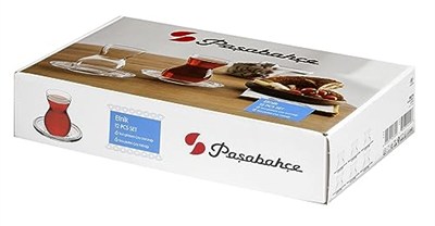 Paşabahçe ETNIK ÇAY TAKIMI HEDİYELİK KUTU