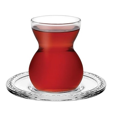Paşabahçe ETNIK ÇAY TAKIMI HEDİYELİK KUTU