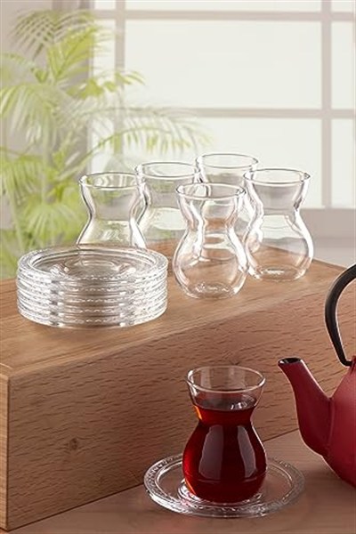 Paşabahçe ETNIK ÇAY TAKIMI HEDİYELİK KUTU