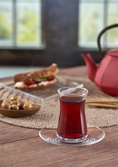 Paşabahçe HEYBELI ÇAY TAKIMI HEDİYELİK KUTU