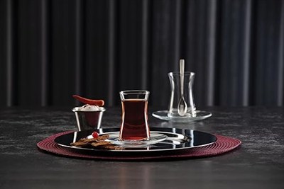 Paşabahçe HEYBELI ÇAY TAKIMI HEDİYELİK KUTU