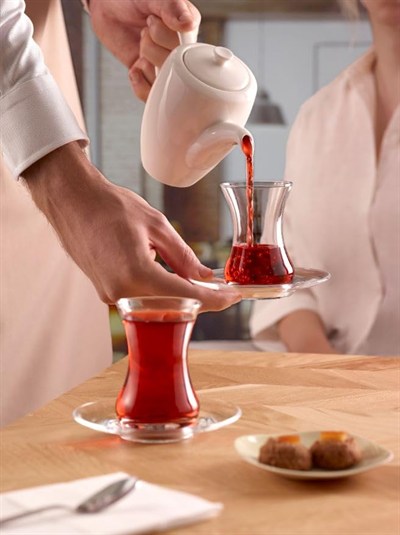 Paşabahçe INCEBELLI ÇAY BARDAĞI 125 CC 6LI PENCERELİ KUTU