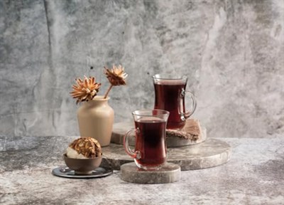 Paşabahçe Keyif Çay Bardağı, Sade, 175 ml, 3 Parça