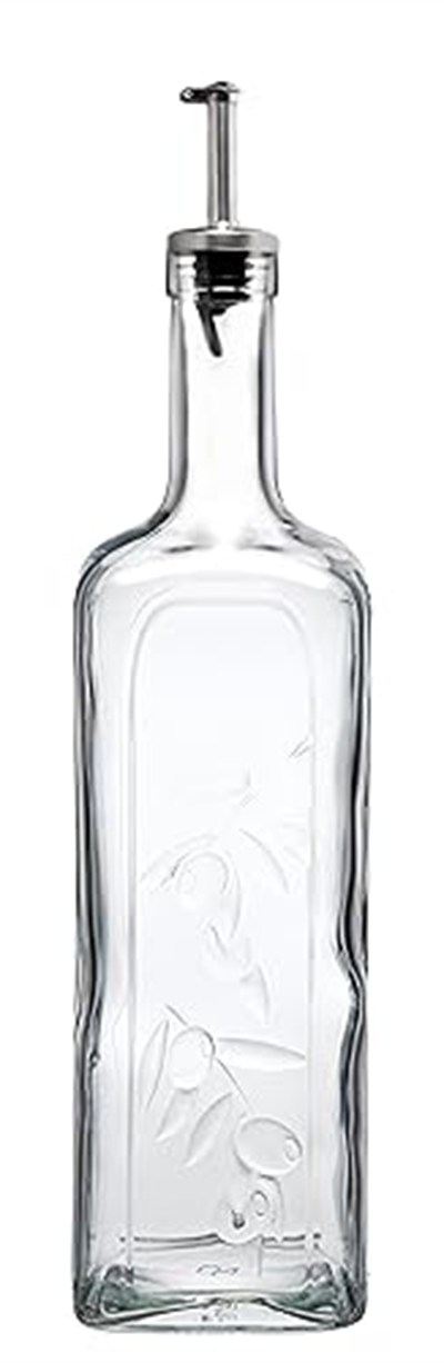 Paşabahçe Paşabahçe Homemade Metal Tıpalı Yağlık & Sirkelik, Şeffaf, 1 Litre