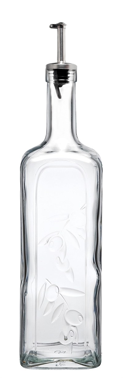 Paşabahçe Paşabahçe Homemade Metal Tıpalı Yağlık & Sirkelik, Şeffaf, 1 Litre