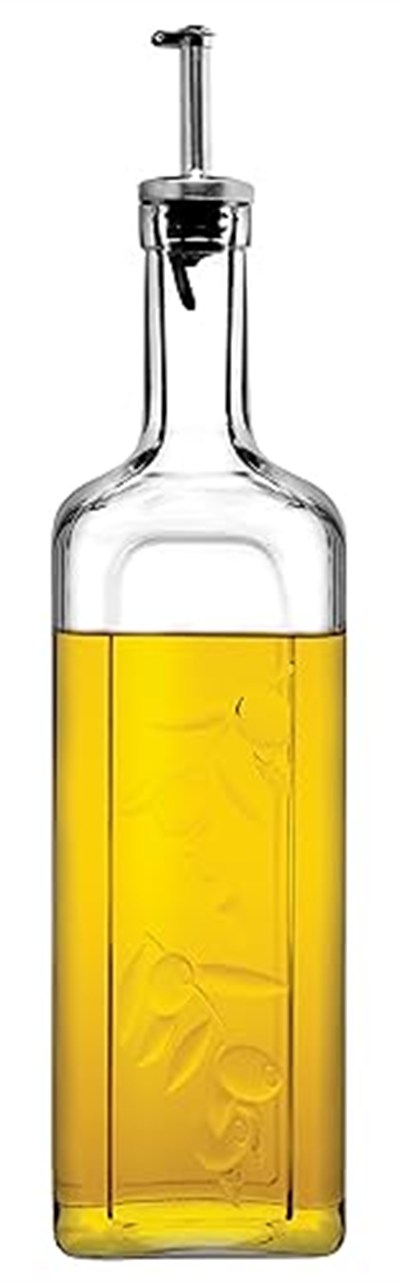 Paşabahçe Paşabahçe Homemade Metal Tıpalı Yağlık & Sirkelik, Şeffaf, 1 Litre