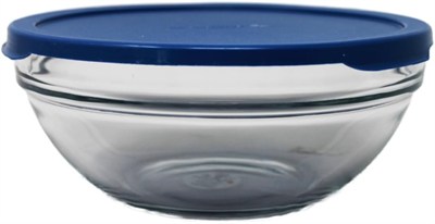 Pasabahce Plastik şeffaf kapaklı yuvarlak yemek kutusu (2500 ml)