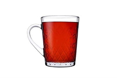 PAŞABAHÇE Ruby Kulplu Bardak 2li