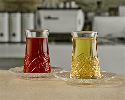 Paşabahçe TIMELESS ÇAY TAKIMI HEDİYELİK KUTU Paşabahçe DAM