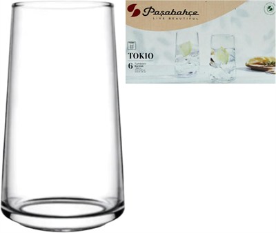 Paşabahçe TOKIO MEYVA SUYU 390 CC 6LI HEDİYELİK KUTU
