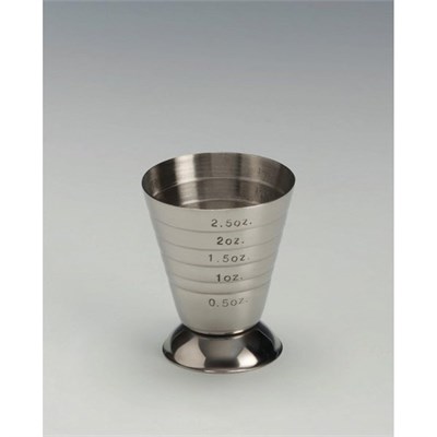 Paslanmaz Çelik Kokteyl Ölçeği, 0,5 oz ile 2,5 oz Arası Ölçüm Çizgili, Bar Karıştırıcı için Jigger