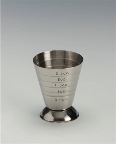 Paslanmaz Çelik Kokteyl Ölçeği, 0,5 oz ile 2,5 oz Arası Ölçüm Çizgili, Bar Karıştırıcı için Jigger