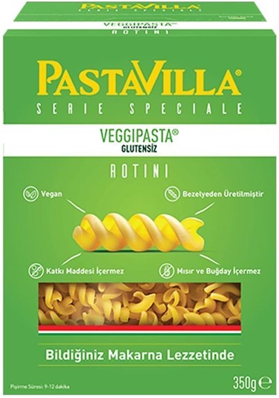 Pastavilla Veggi Glutensiz Makarna 350 g