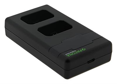 PATONA NP-FW50 - PD Performans pil şarj cihazı (1000 mA) USB-C mini çift LCD - PD/QC özellikli (161964)