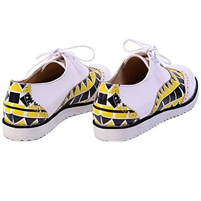 Pattern Oxford Ayakkabı GNG301