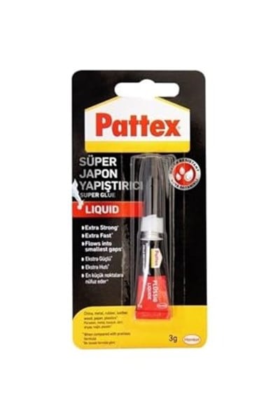 Pattex Henkel Süper Japon Yapıştırıcı 3 Gr, 03.03.193.011