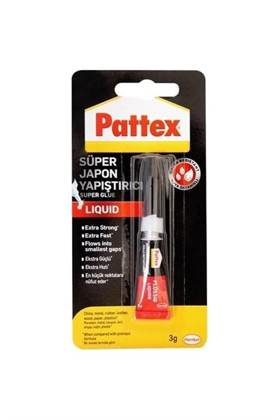 Pattex Henkel Süper Japon Yapıştırıcı 3 Gr, 03.03.193.011