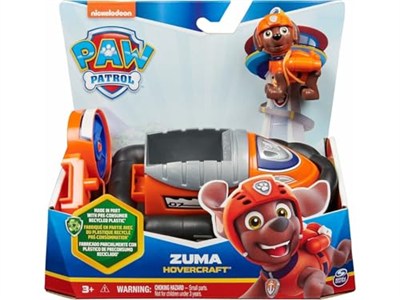 Paw Patrol, Zuma Figürlü Hava Yastıklı Tekne, Sürdürülebilir Temel Araç ve Ana Araç