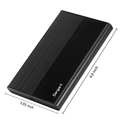 PC, Mac, Masaüstü, Dizüstü Bilgisayar, Mac, Chromebook, Xbox One, Xbox 360, PS4 için 320 GB Taşınabilir Harici Sabit Disk USB3.0 Mobil HDD Depolama (Siyah)