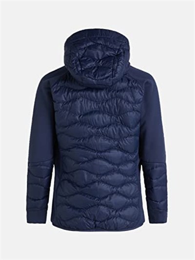 Peak Performance M Helium Down Hybrid Hood Erkek Lacivert Mont G77855120-18406 L