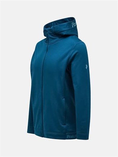 Peak Performance Radiance Hood Erkek Polar, Kapüşonlu, Mavi, L Beden