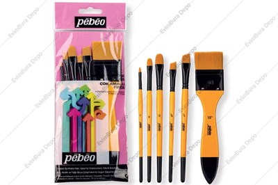 Pebeo 6 Lı Fırça Seti No 8