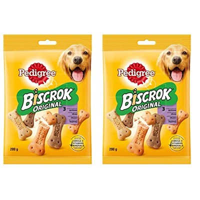 Pedigree Biscrok Original Köpek Ödül Bisküvisi 200 Gr x 2