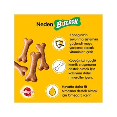 Pedigree Köpekler İçin Biscrok Ödül Bisküvisi, 200 Gr 2li paket