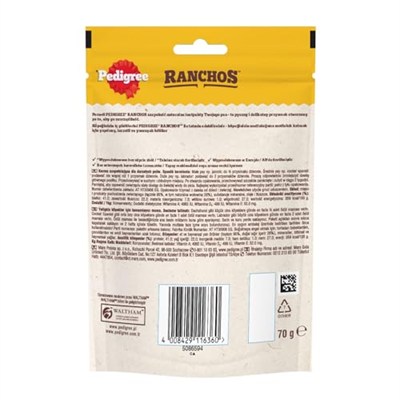 Pedigree Köpekler İçin Ranchos Sığır Etli Ödül Maması 70 G