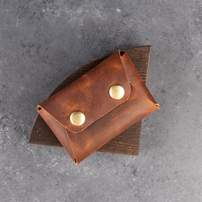 PELLE CRAFT EL YAPIMI GERÇEK DERİ MİNİMAL KARTLIK/HEDİYELİK/KİŞİSELLEŞTİRME