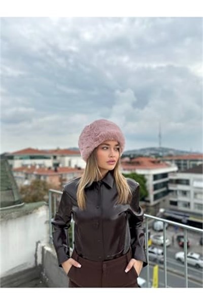 Peluş Kalpak Şapka Suni Kürk Rus Tarzı Şapkası, MollyKlpk