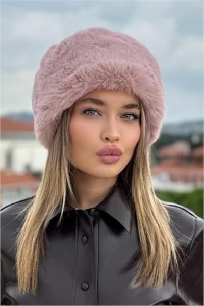 Peluş Kalpak Şapka Suni Kürk Rus Tarzı Şapkası, MollyKlpk
